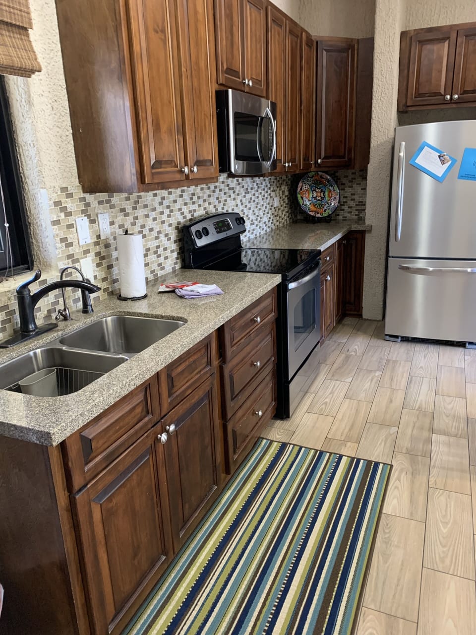 Large fully equipped kitchen