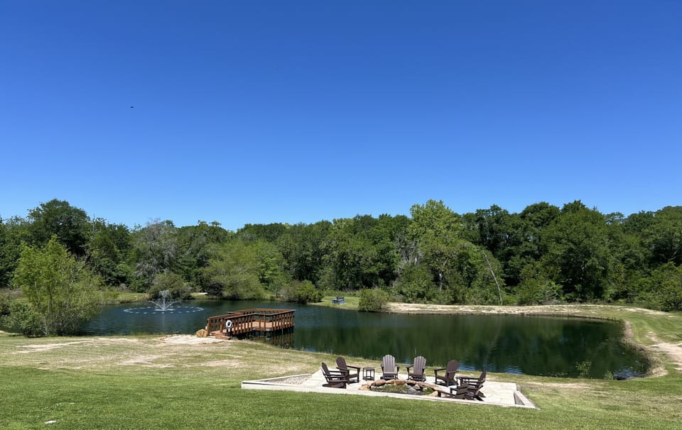 Activities abound from fishing to horseshoes!