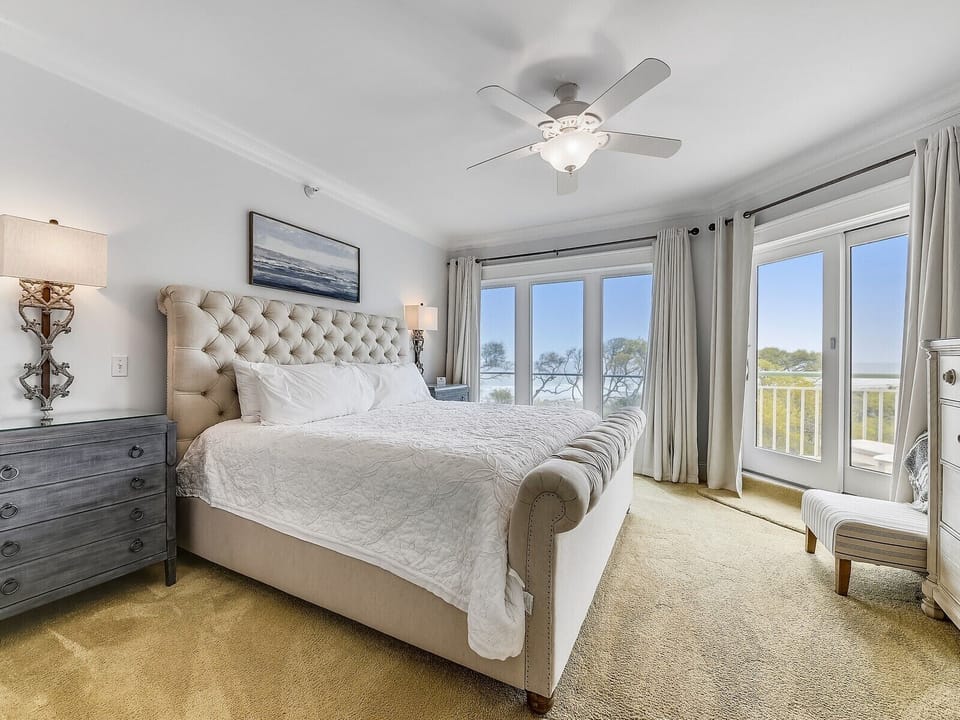 Master Bedroom with King Bed at 2518 Windsor II