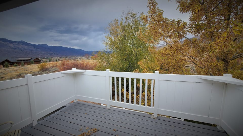 Check out the view from the Master Bedroom deck!