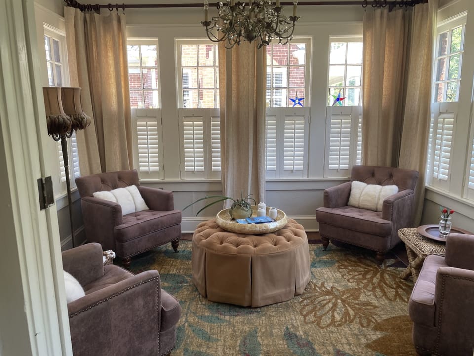 Sun Room. Adjacent to Living Room