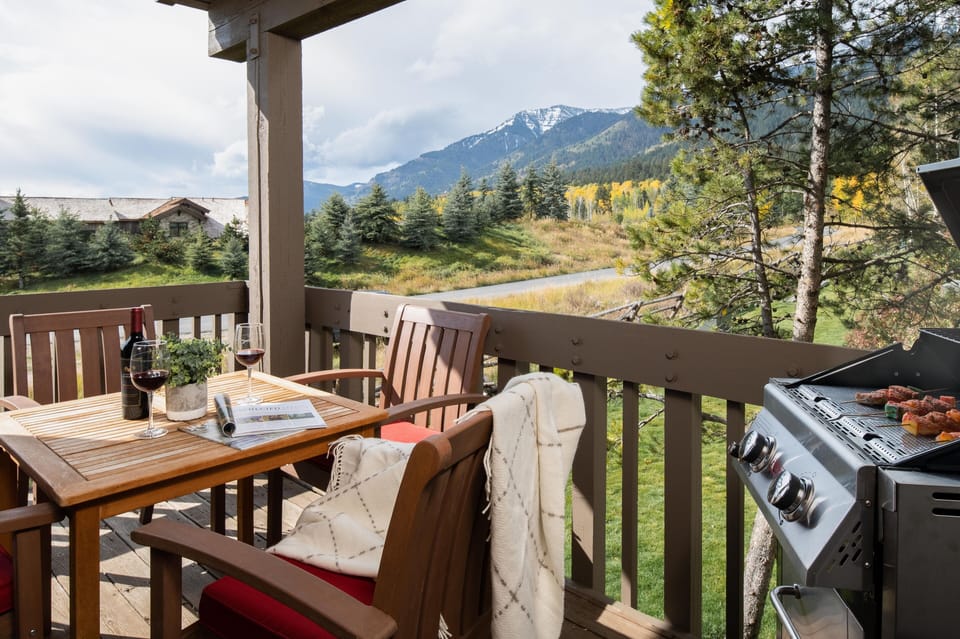 Private balcony