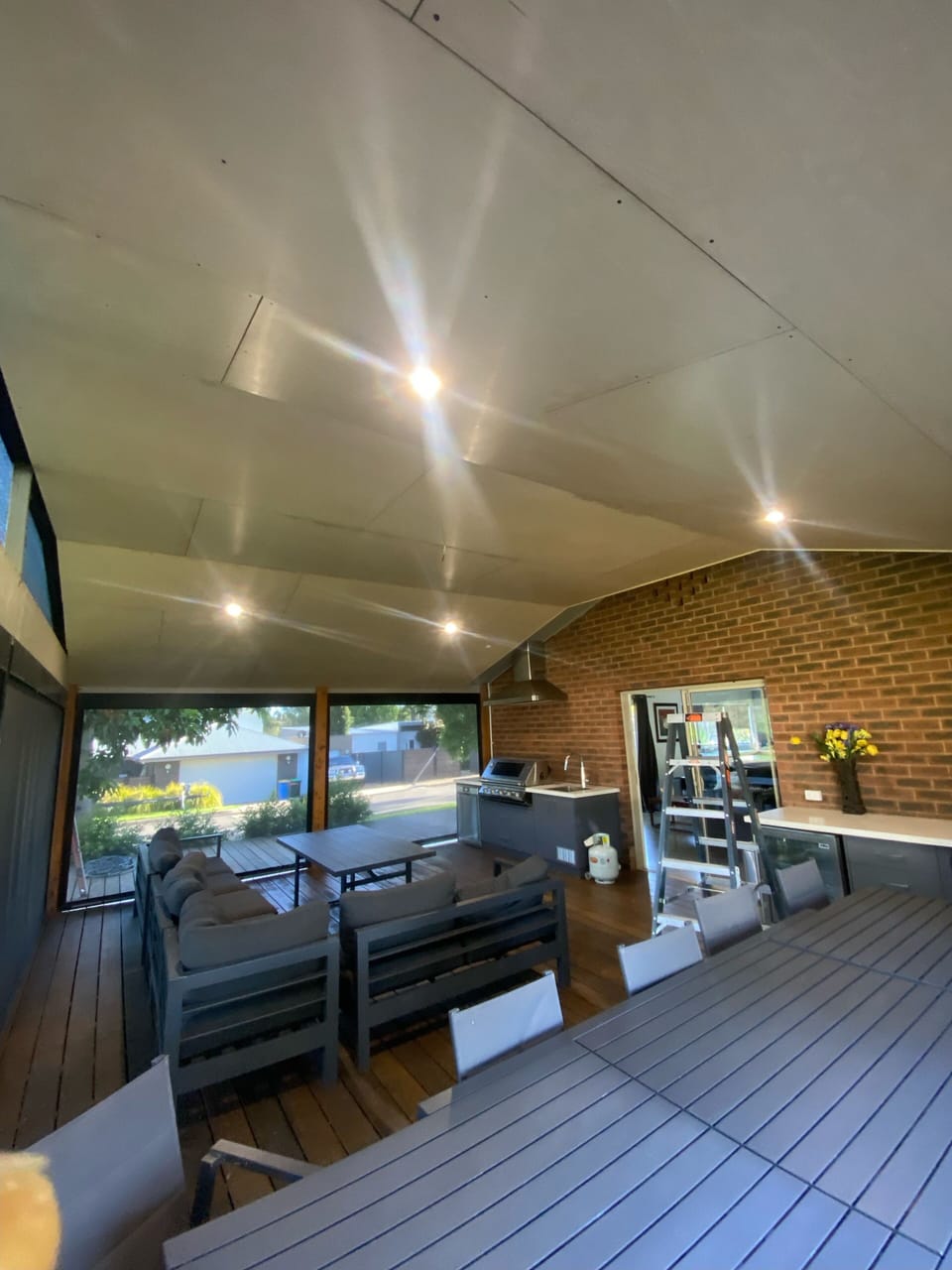 deck area
