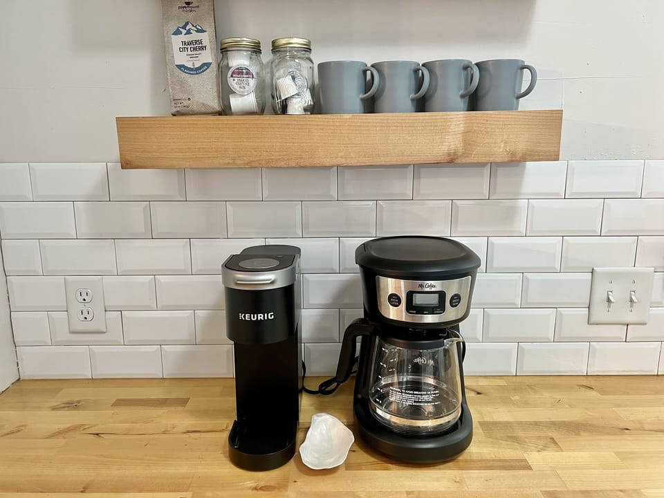Both types of coffee makers