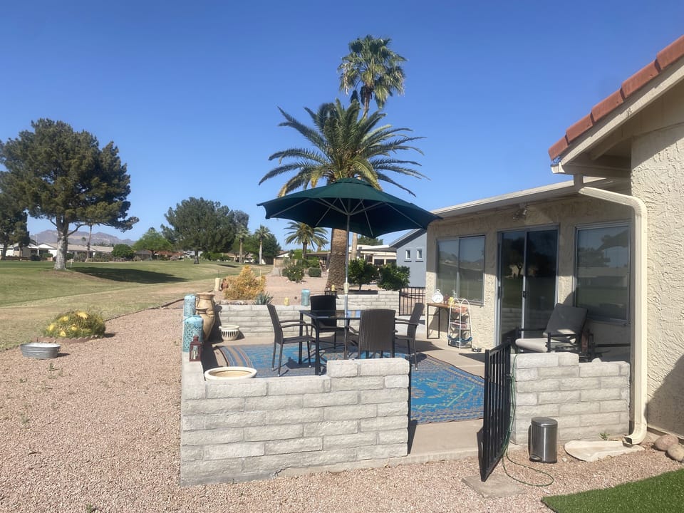 Outdoor dining