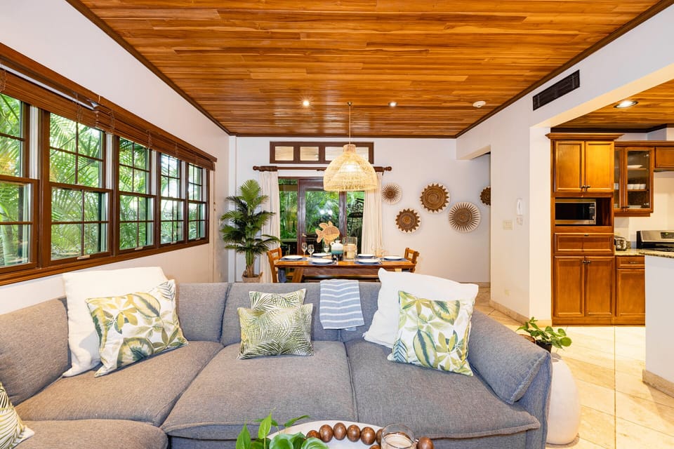 Warm & inviting living room!