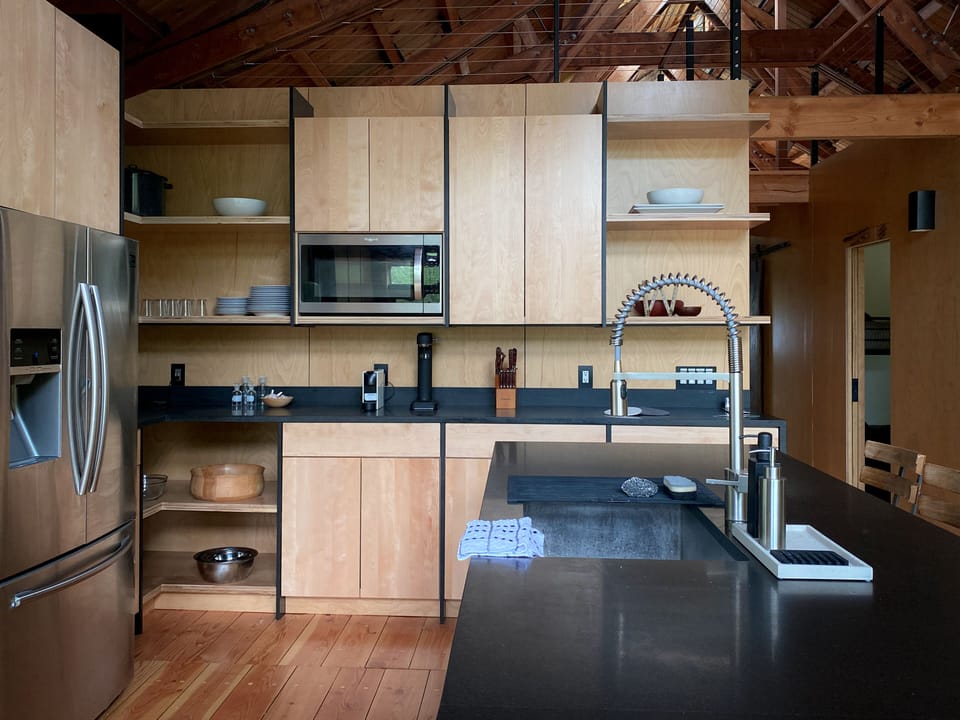 New gourmet kitchen