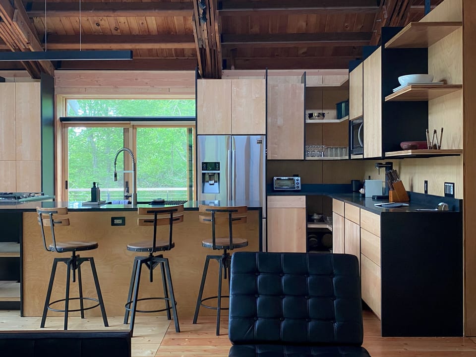 Big kitchen with lots of space for cooking and hanging out with family