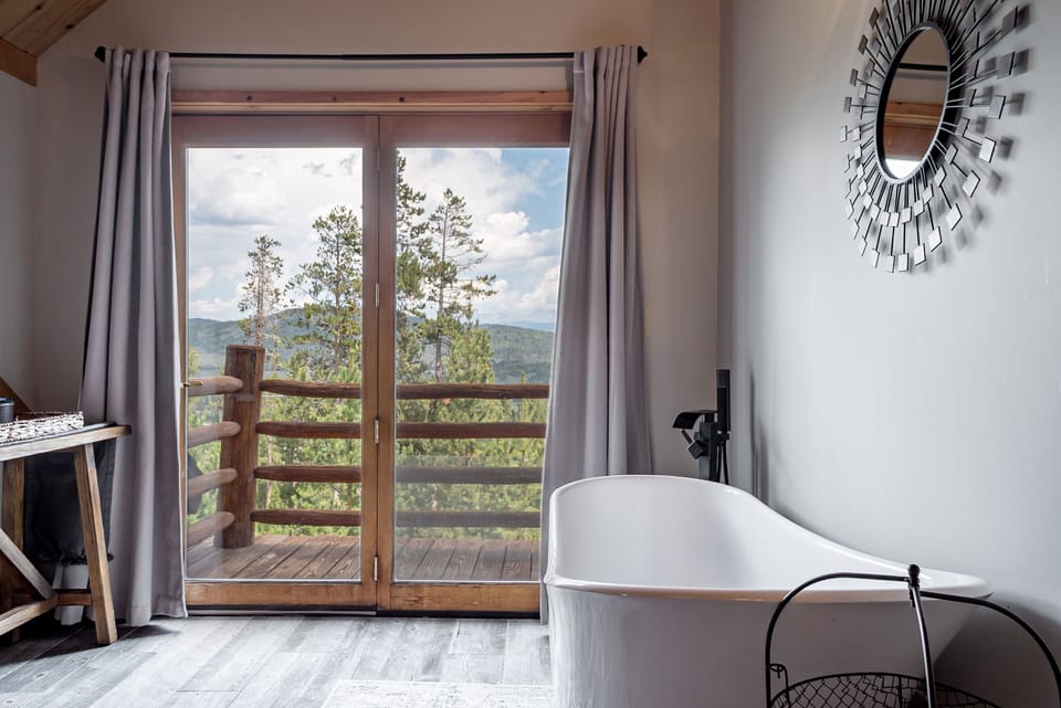 View from the Tub!