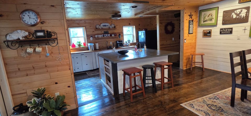  coffee maker, kitchen, refrigerator