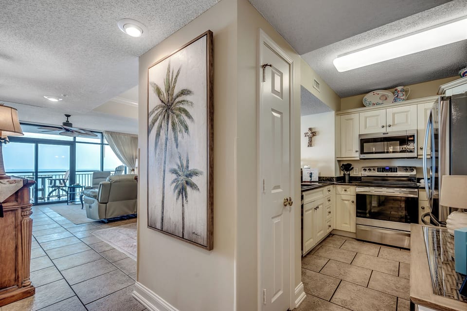 Kitchen and living space