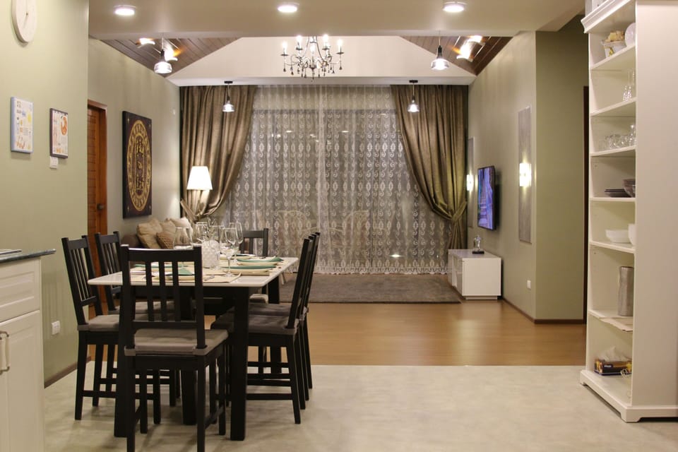 Kitchen with Living room
