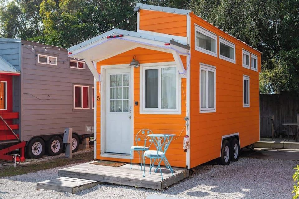 Front of Tiny House “The Siesta”
