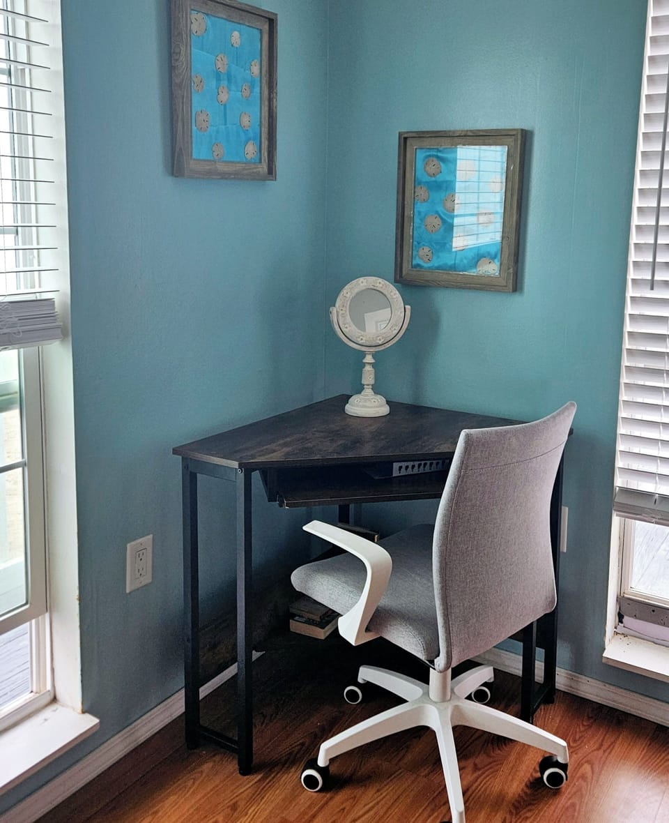 Work Space in Primary Bedroom
