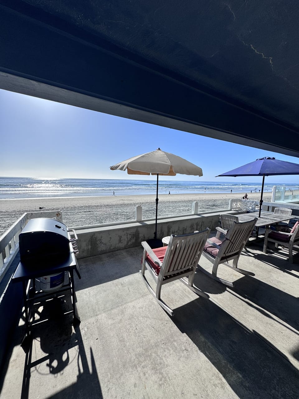 BBQ on patio for sunset grilling!