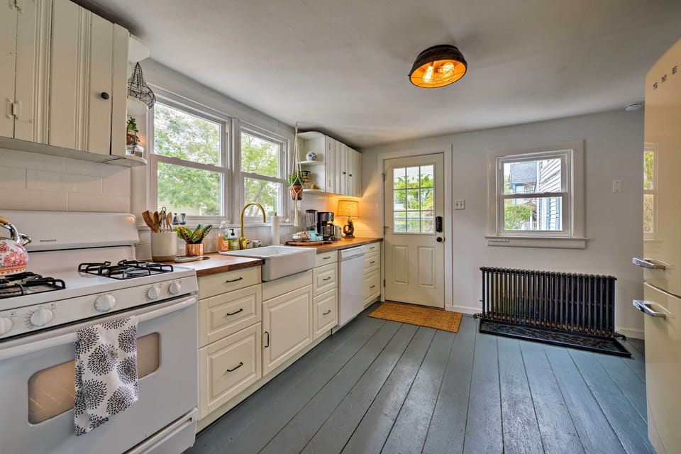 Breathe deep! Greenery - found throughout the home - naturally cleanses the air!