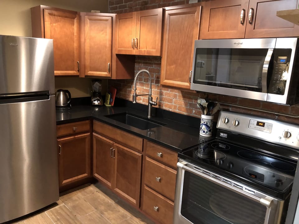 Fully equipped kitchen