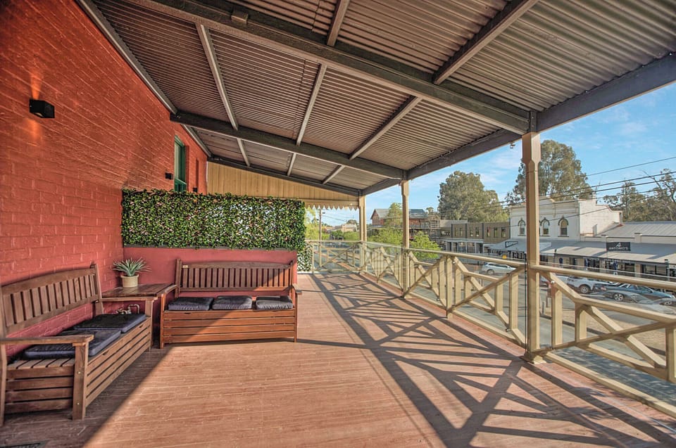 Shared balcony