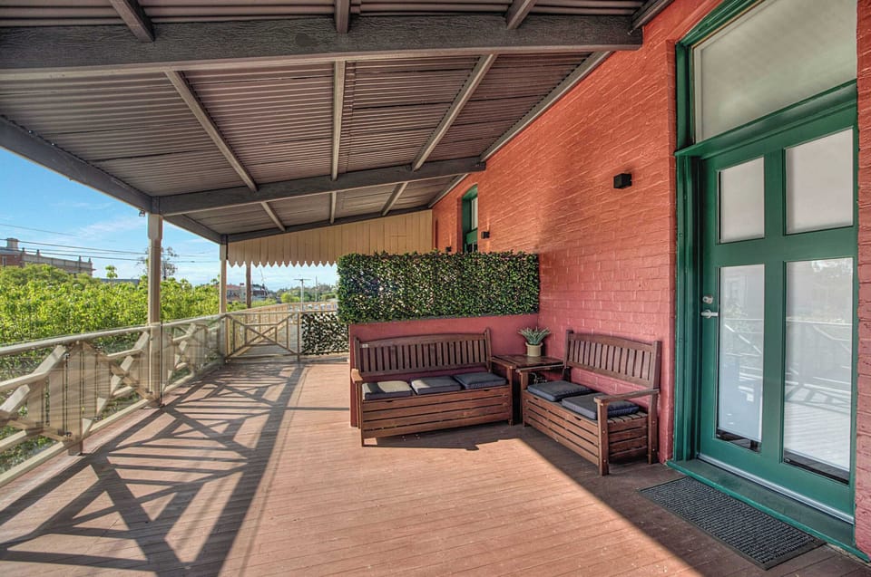 Shared balcony