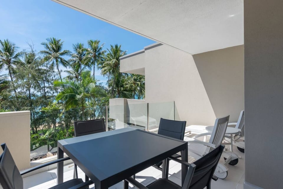 Your private balcony boasts ocean views with ample space to dine alfresco or lay out and soak up the sun's rays.