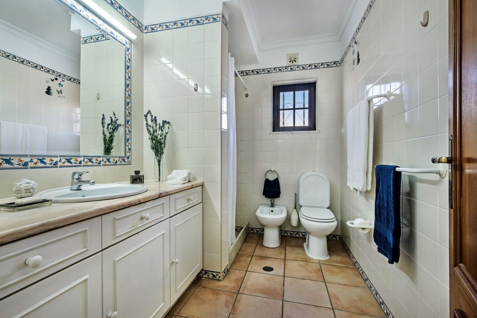Bathroom with shower and toilet