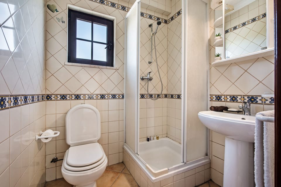 Bathroom with shower and toilet