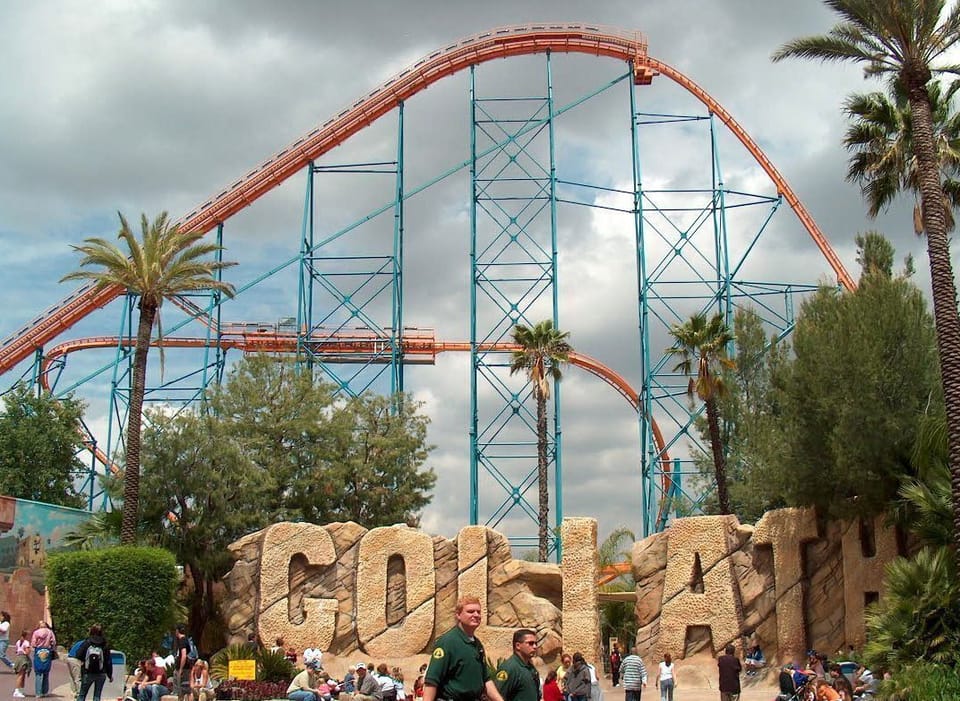 Six Flags located 6 miles away from property