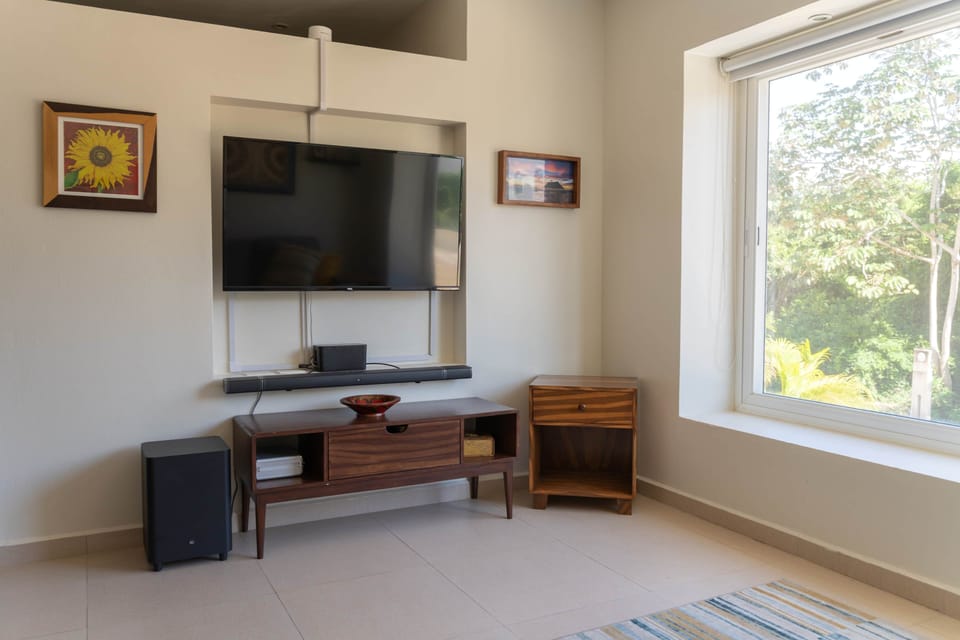 TV Room with view of TV