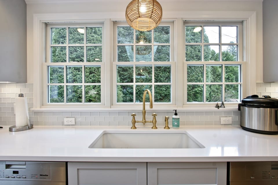 large sink and two dishwashers