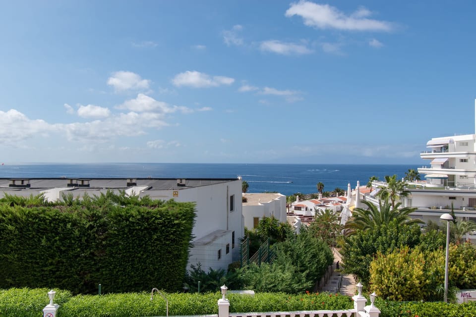 Sea view from roof terrace