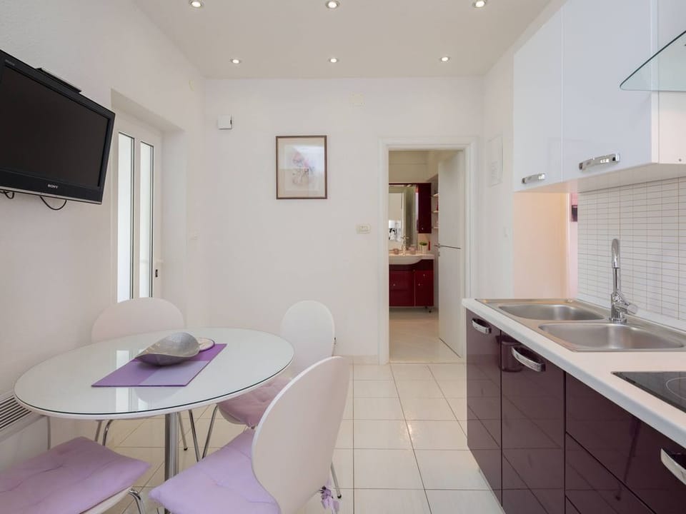 Luxury fully equipped kitchen with LCD TV - first floor apt. ALENKA