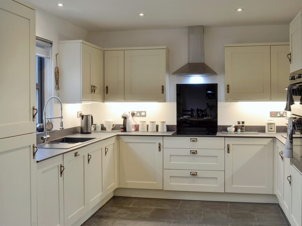 Large, well quipped kitchen area | Thistlebank, Banton, near Kilsyth