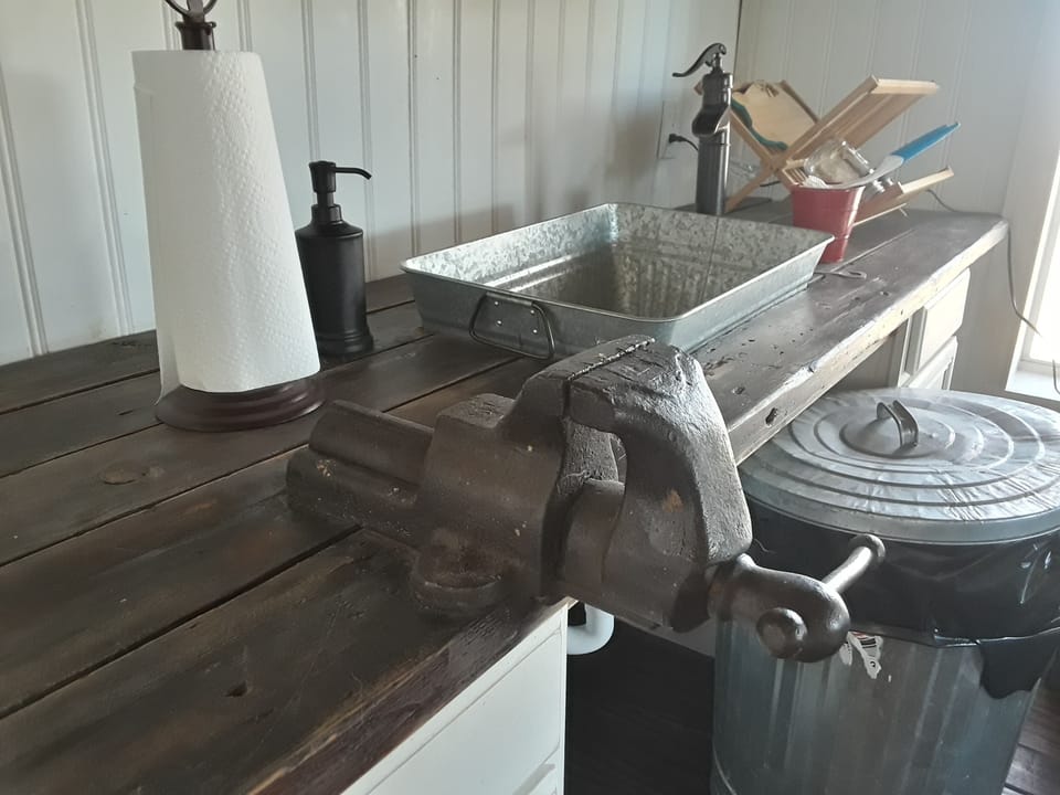 My grandfather’s vise