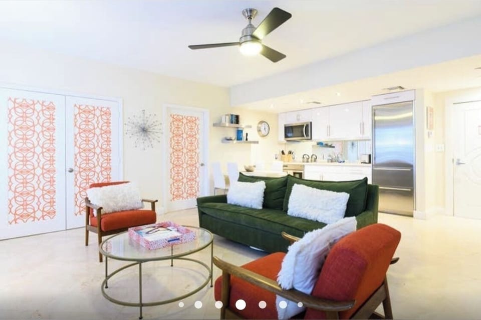 Open concept floor plan