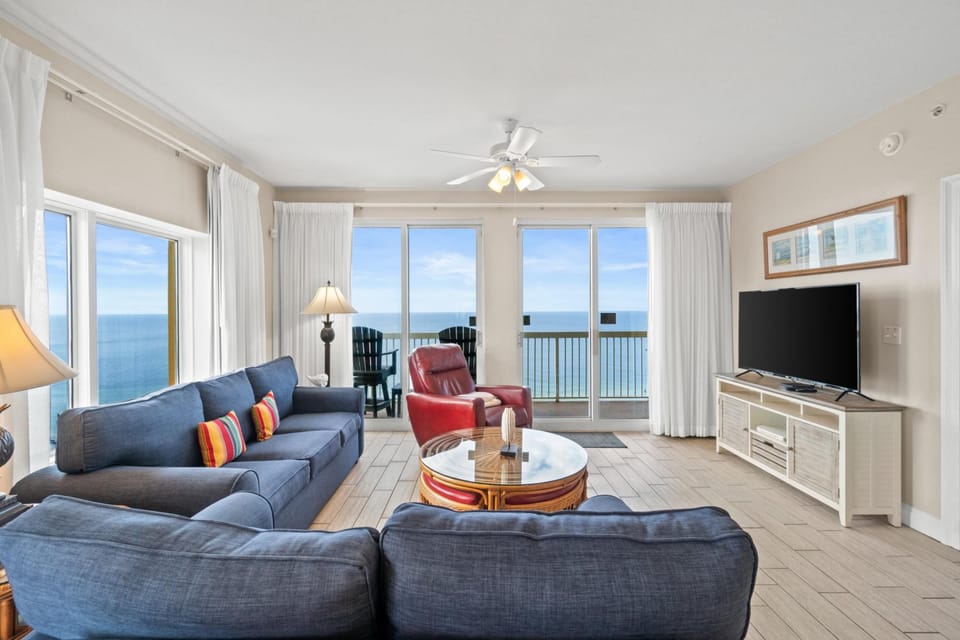 Living Area with Balcony