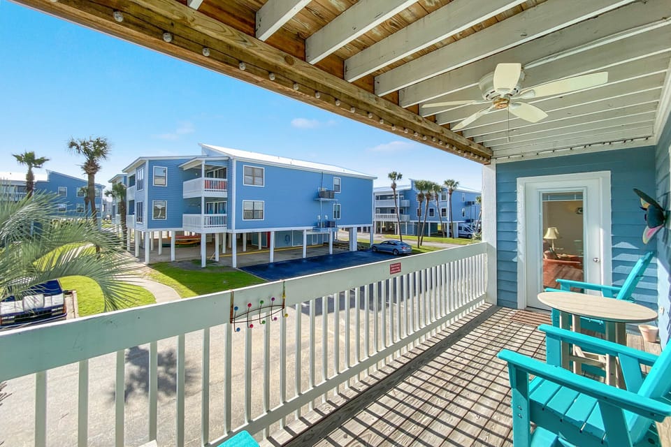 Private balcony