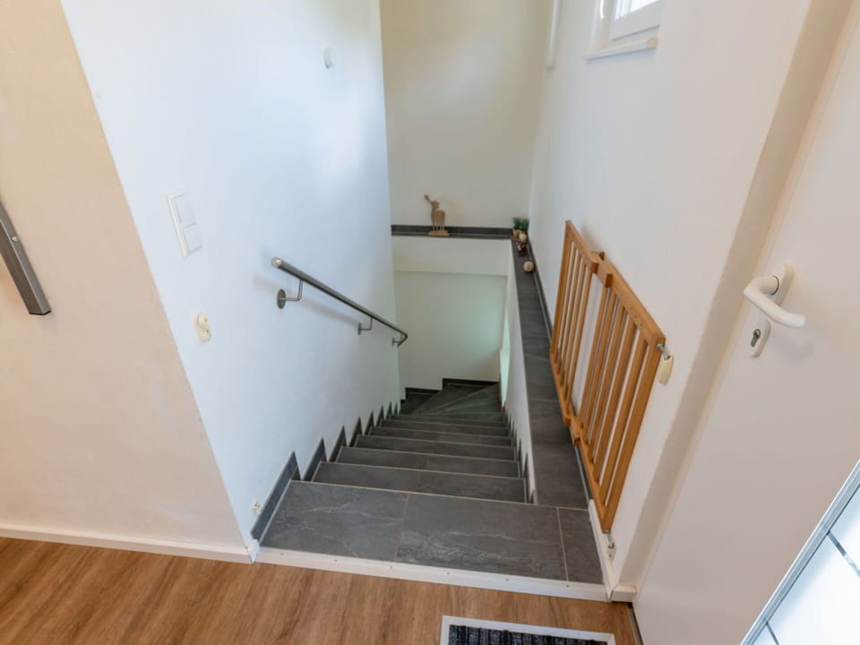 Stairs, Wood, Paint, Floor, Flooring, Wood Stain, Hardwood, Composite Material, Building