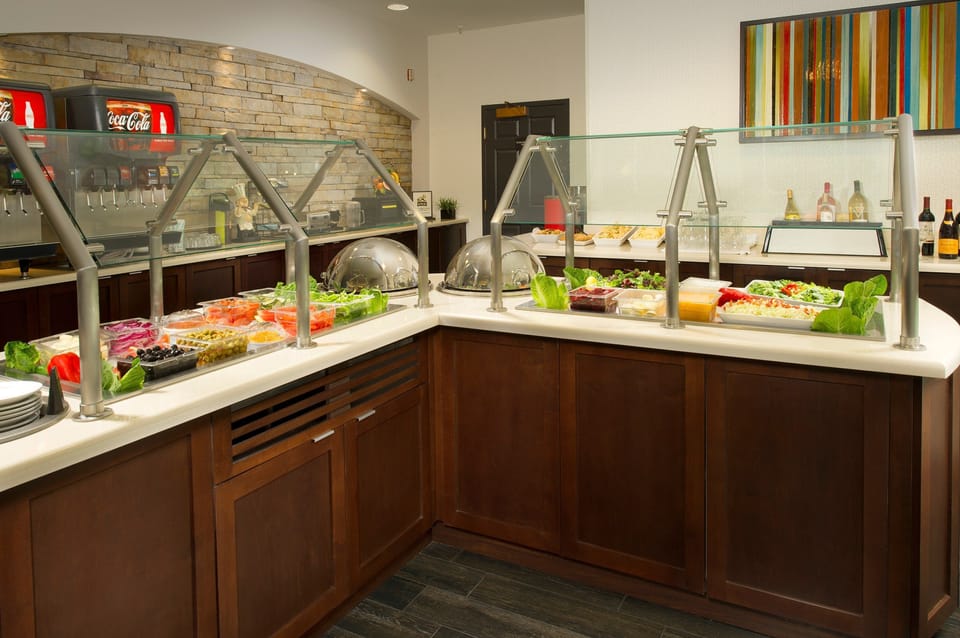 Grab breakfast on-site.