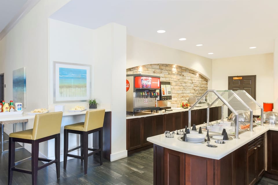 You'll love the on-site breakfast options.