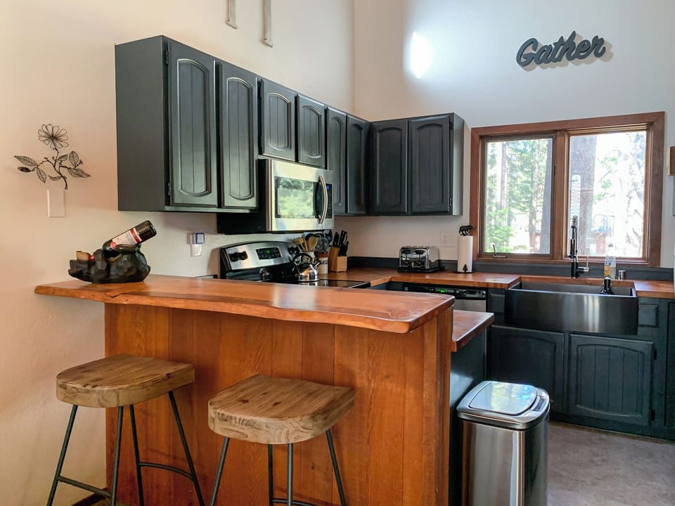 Kitchen with New Stainless Appliances!