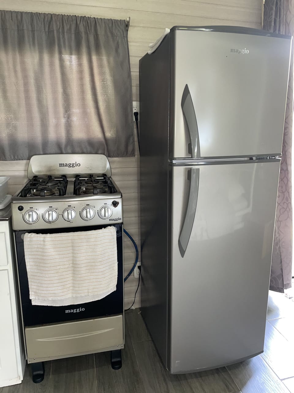Oven plus fridge
