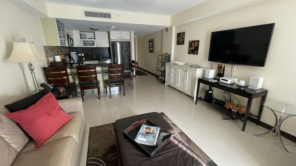 The very comfortable living area