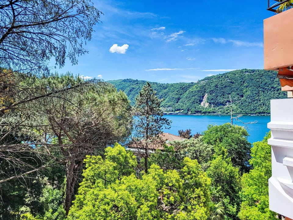Water, Cloud, Sky, Daytime, Azure, Natural Landscape, Tree, Lake, Landscape, Mountain