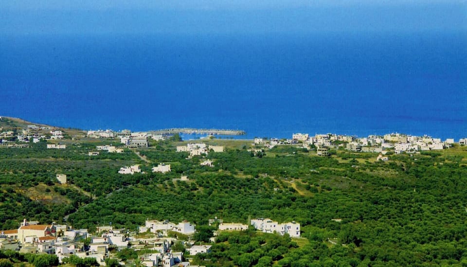 This Post Card was taken from outside the villa