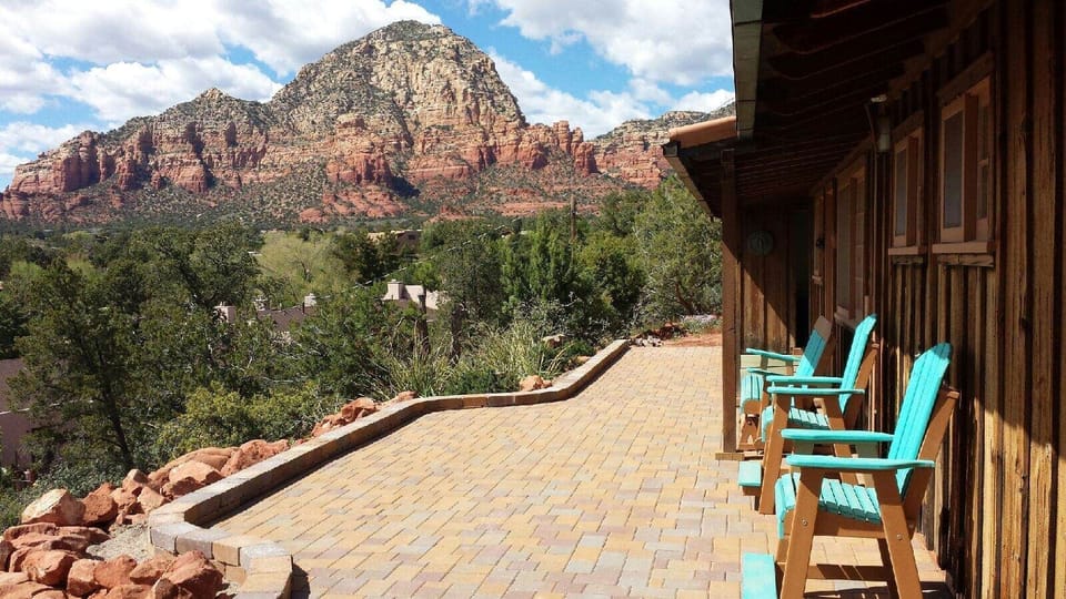 Thunder Mountain from the back patio