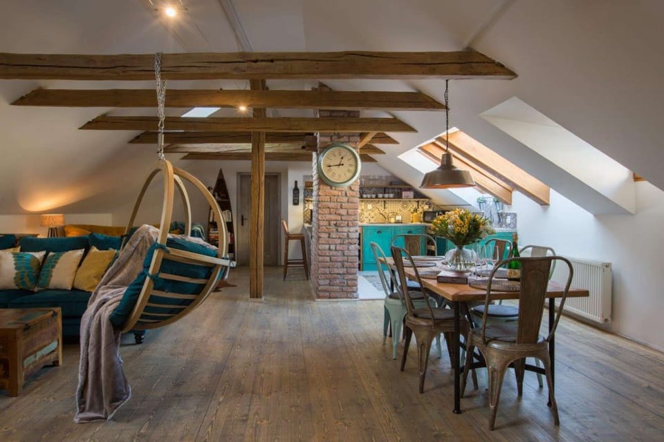 Living Area with Dining Table