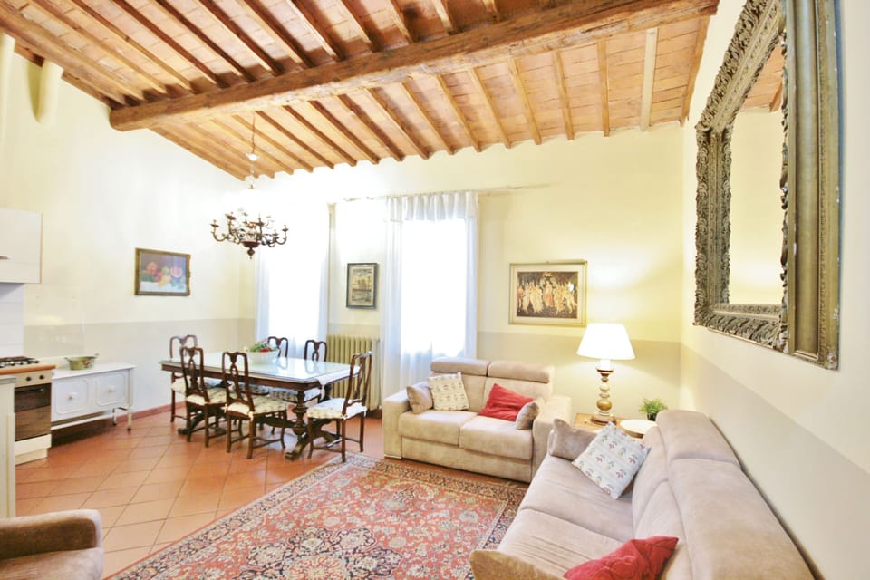 Living room with king-size sofa-bed