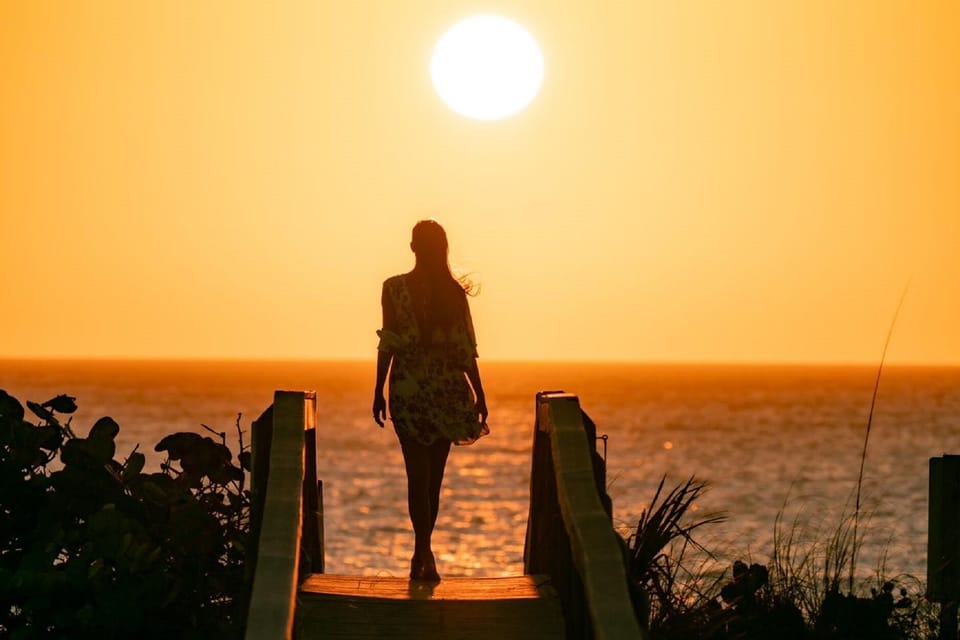 Sunset walks are the best