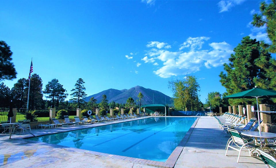 Outdoor Pool and Lounge Area