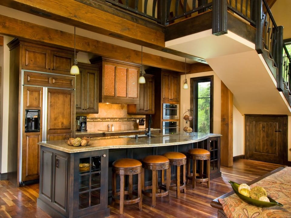 Generously appointed kitchen